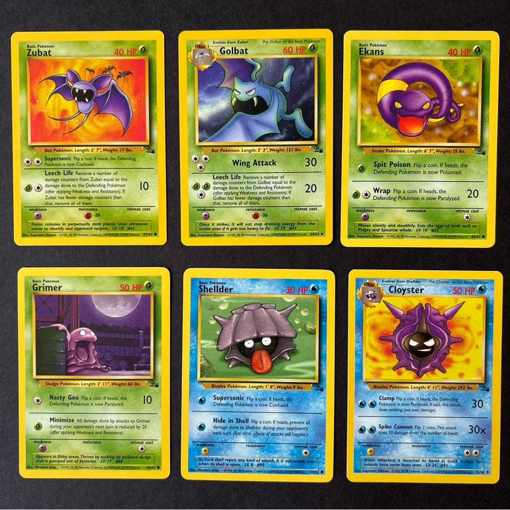 Vintage Pokémon Cards